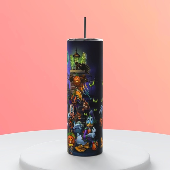 Mickey Minnie Goofy Donald Pluto Halloween tumbler - Picture 3 of 3
